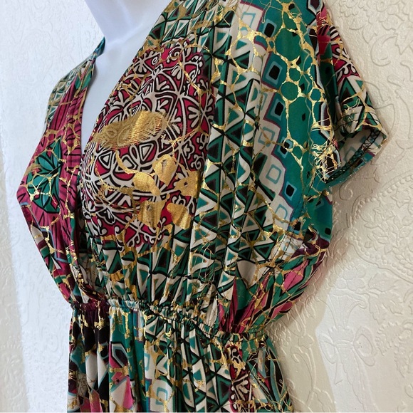 INDIA BOUTIQUE Mandala Maxi Slip dress One size - Picture 4 of 12